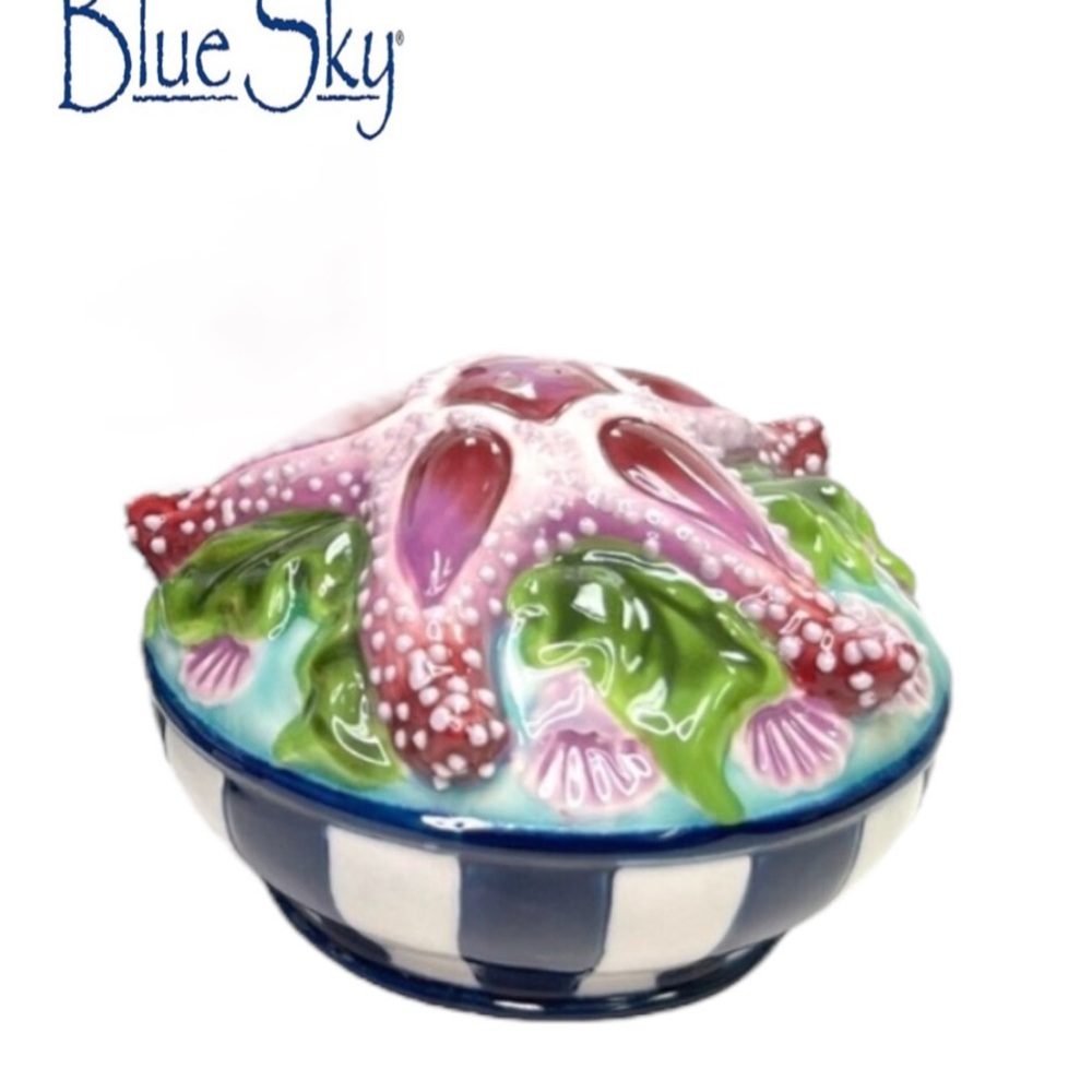 J. McCall Blue Sky Clayworks Starfish Salt Shaker